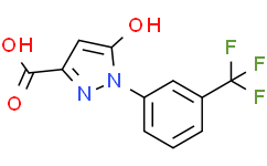 1H-Pyrazole-3-carboxylic acid, 5-hydroxy-1-[3-(trifluoromethyl)phenyl]- 1505579-77-0